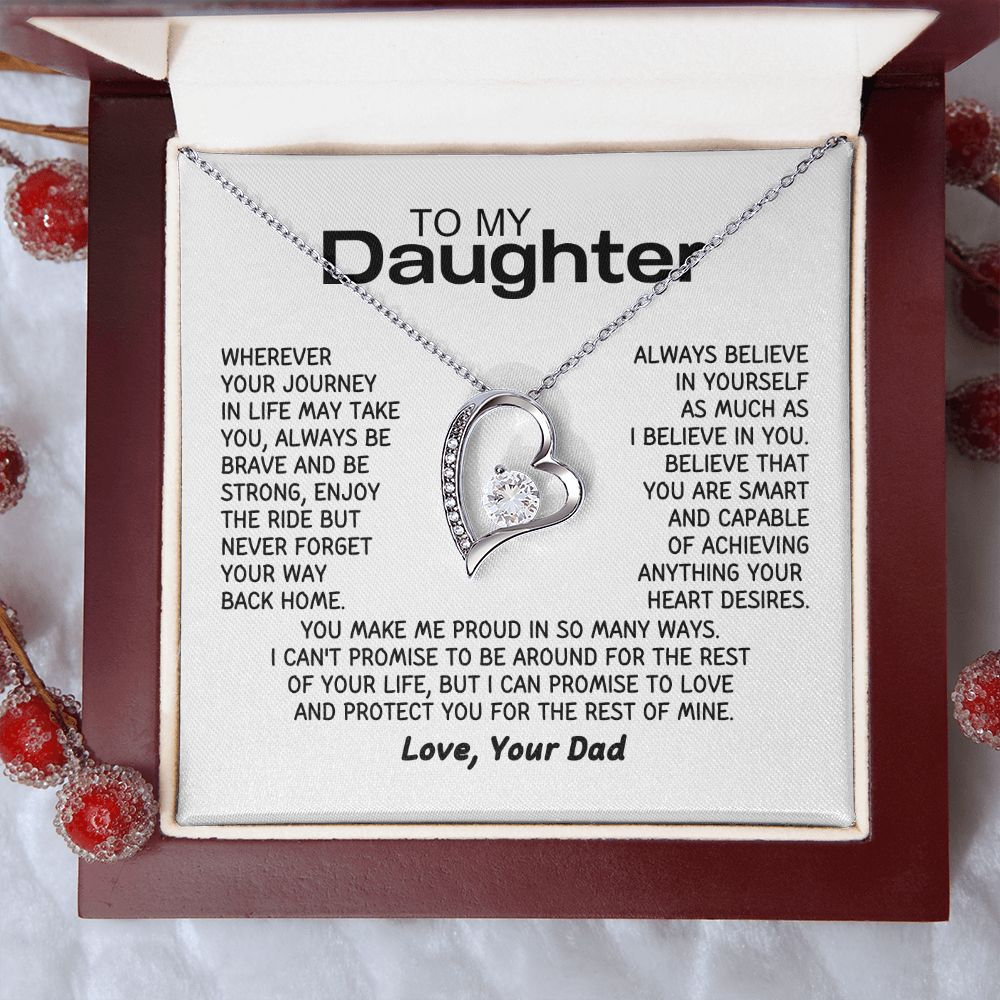 To My Daughter - I CAN PROMISE TO LOVE AND PROTECT YOU FOR THE REST OF MINE
