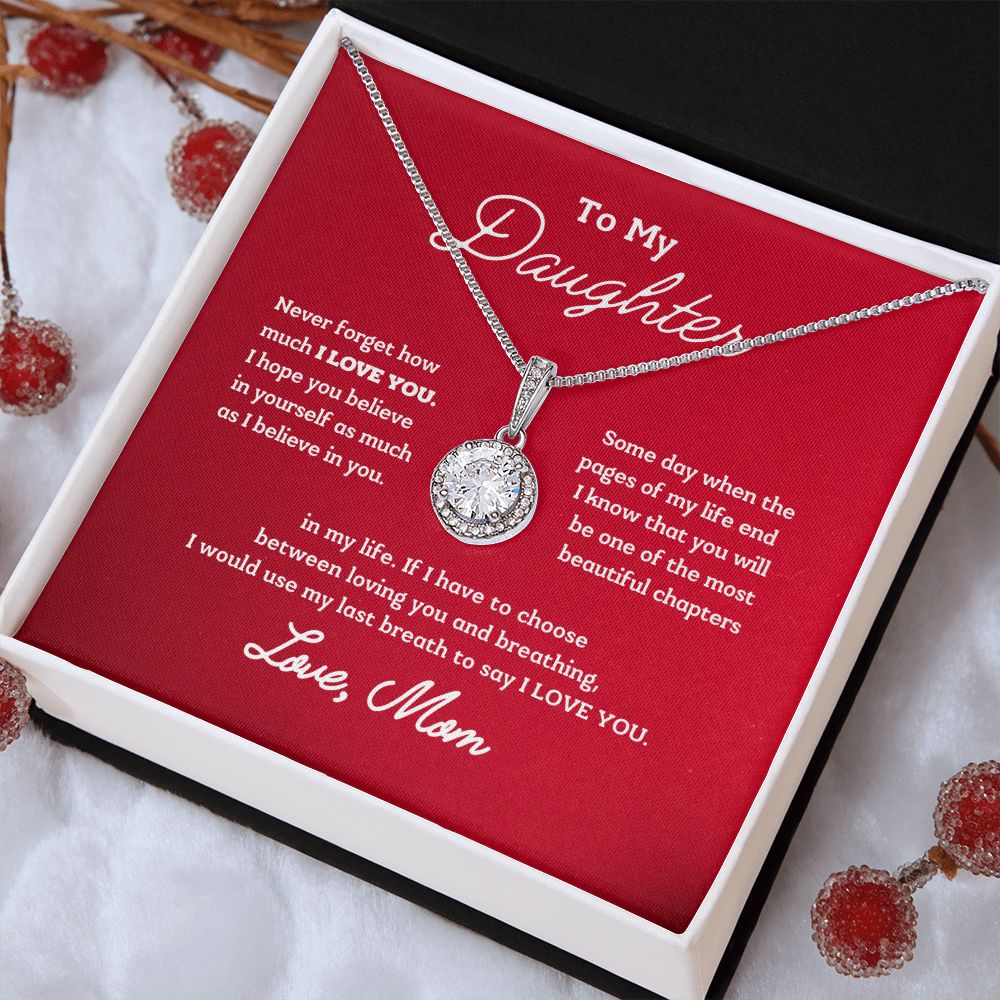 To My Daughter - when the pages of my life end