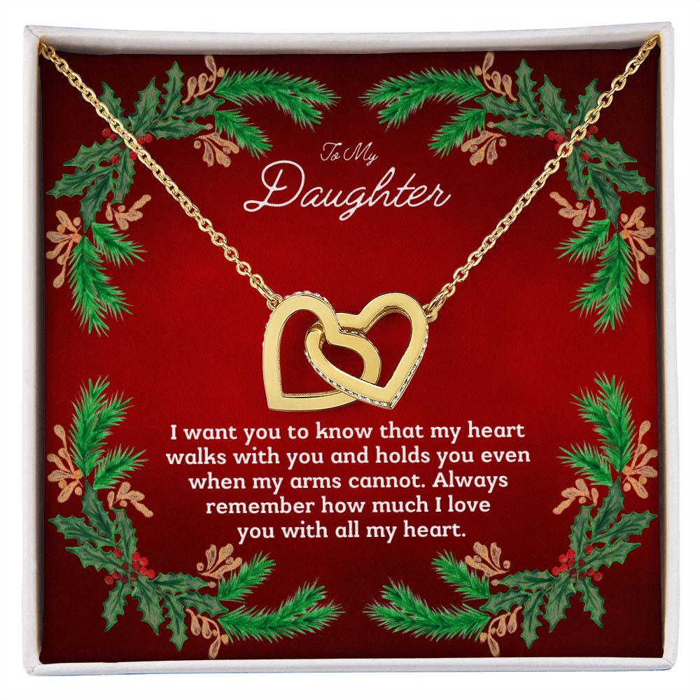 To My Daughter - I want you to know that my heart walks with you