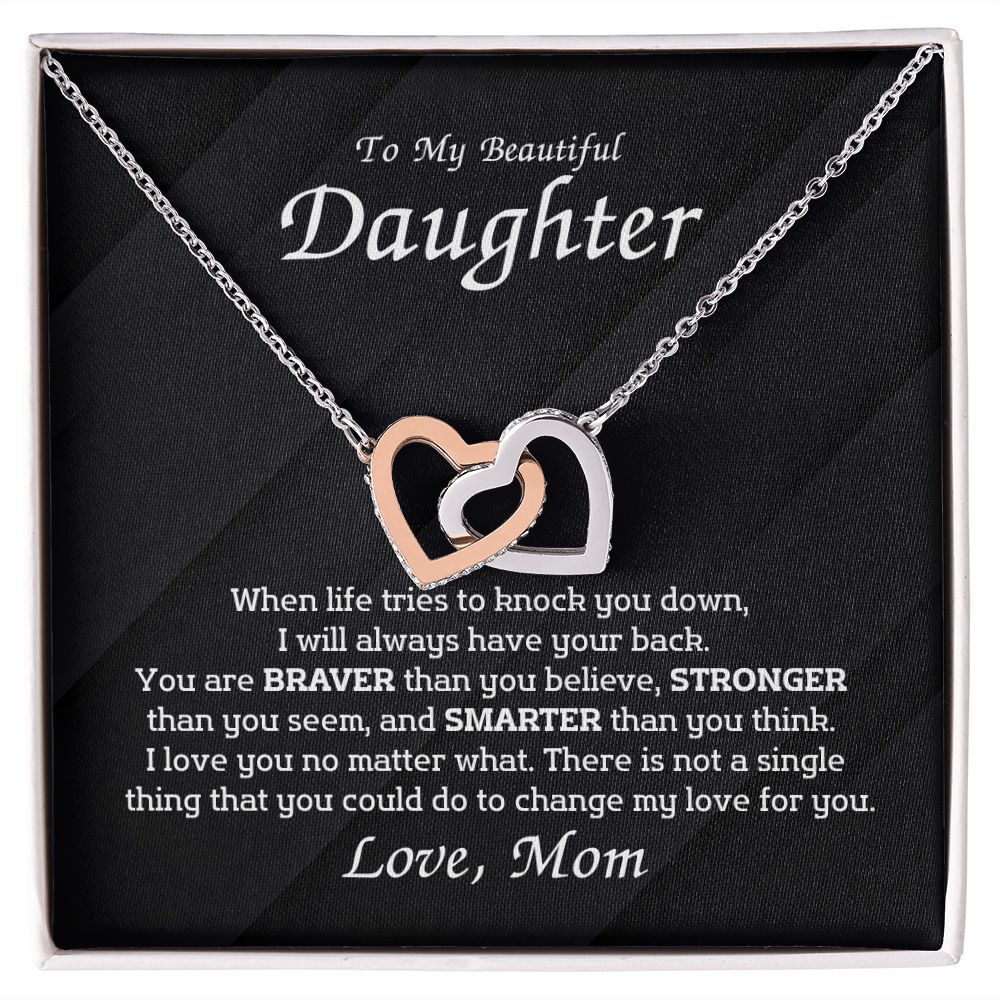 To My Beautiful Daughter - When life tries to knock you down,