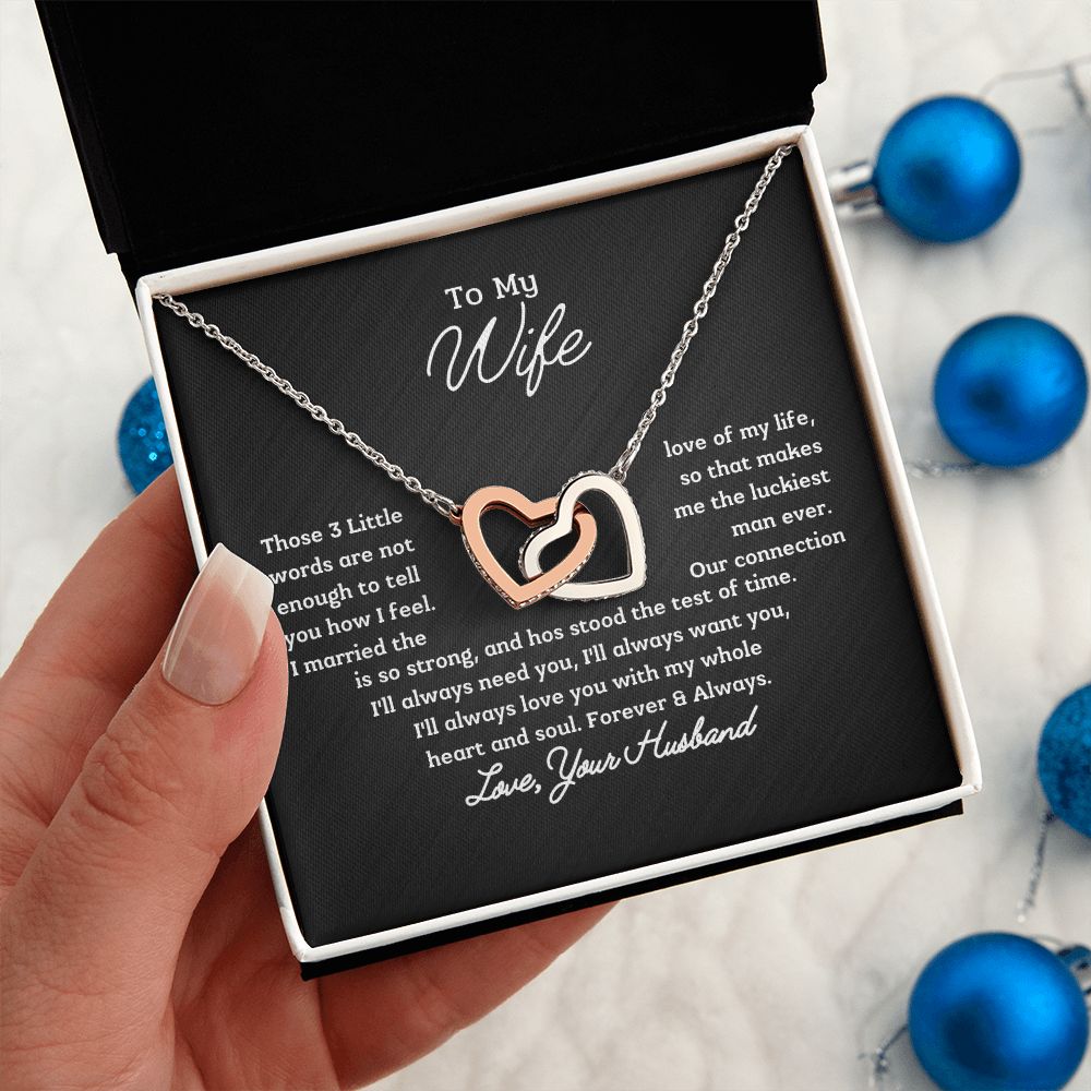 To My Wife - I'm the luckiest man ever.