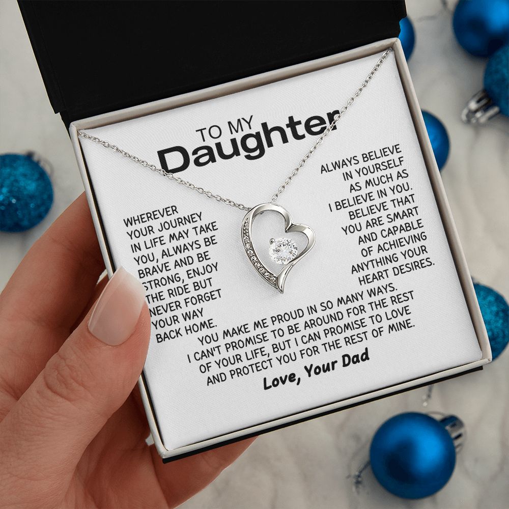 To My Daughter - I CAN PROMISE TO LOVE AND PROTECT YOU FOR THE REST OF MINE