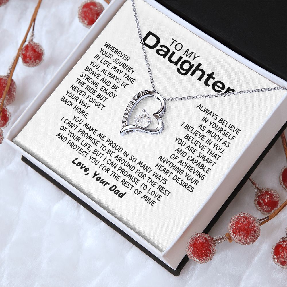 To My Daughter - I CAN PROMISE TO LOVE AND PROTECT YOU FOR THE REST OF MINE