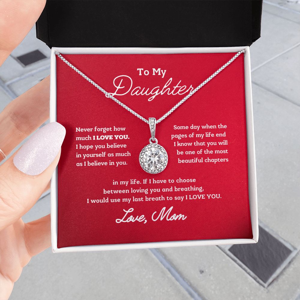To My Daughter - when the pages of my life end