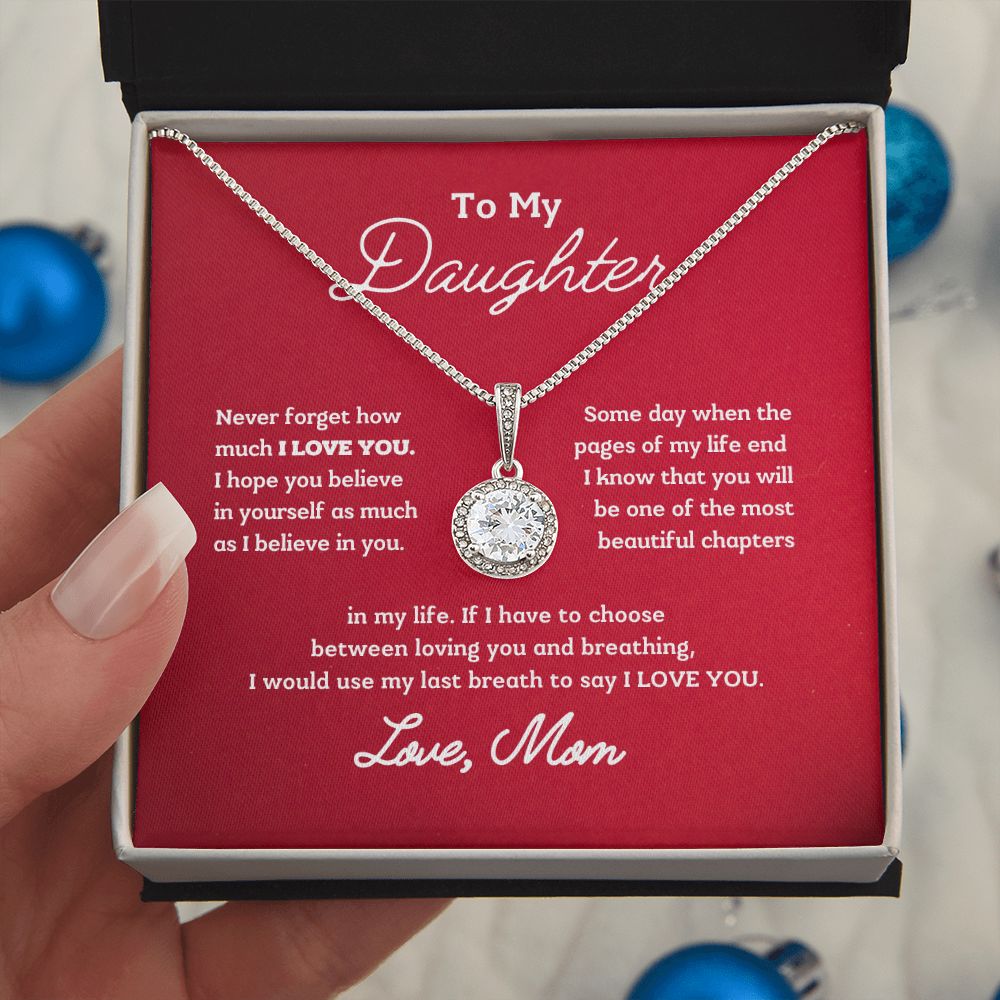 To My Daughter - when the pages of my life end