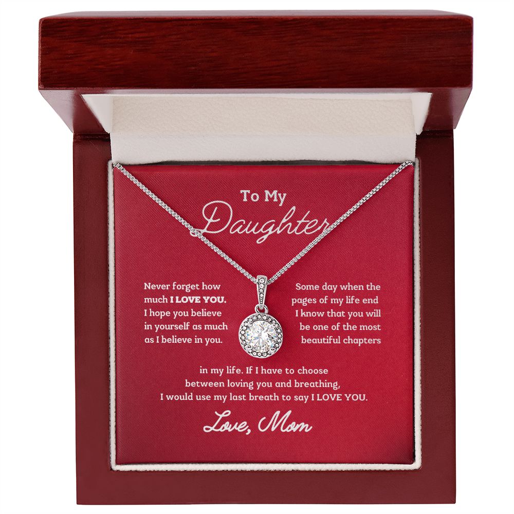 To My Daughter - when the pages of my life end