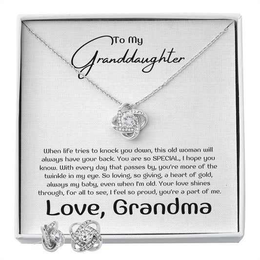 To My Granddaughter - When life tries to knock you down
