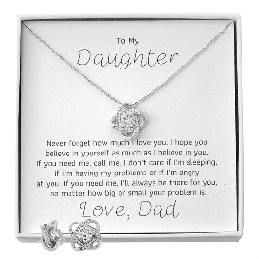 To My Daughter - If you need me, call me.