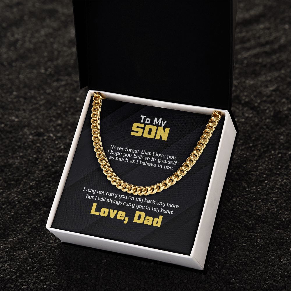 To My Son - Never forget that I love you