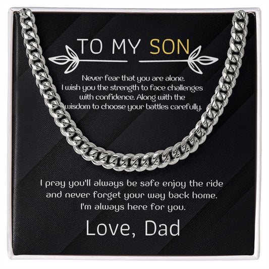 To My Son - Never fear that your are alone