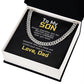 To My Son - BRAVER STRONGER SMARTER