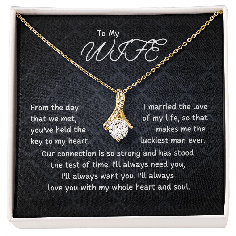To My Wife - You've held the key to my heart