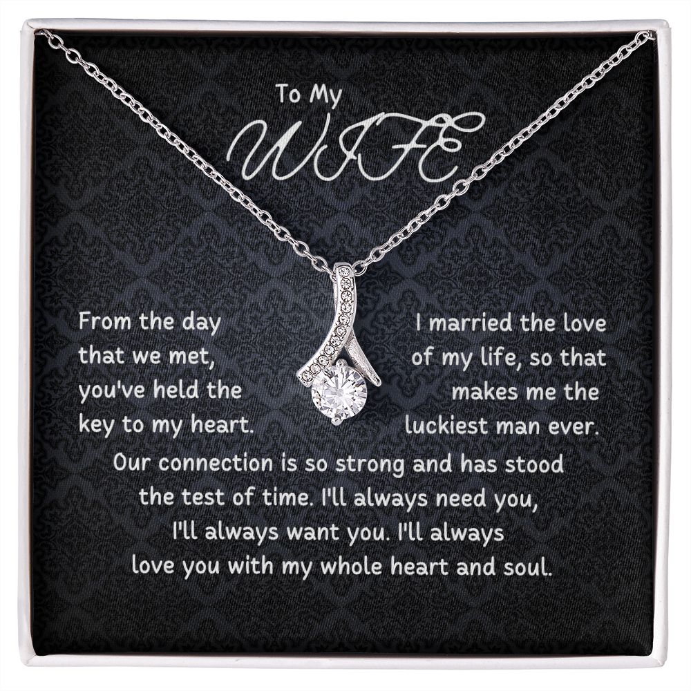 To My Wife - You've held the key to my heart