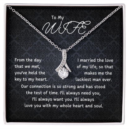 To My Wife - You've held the key to my heart