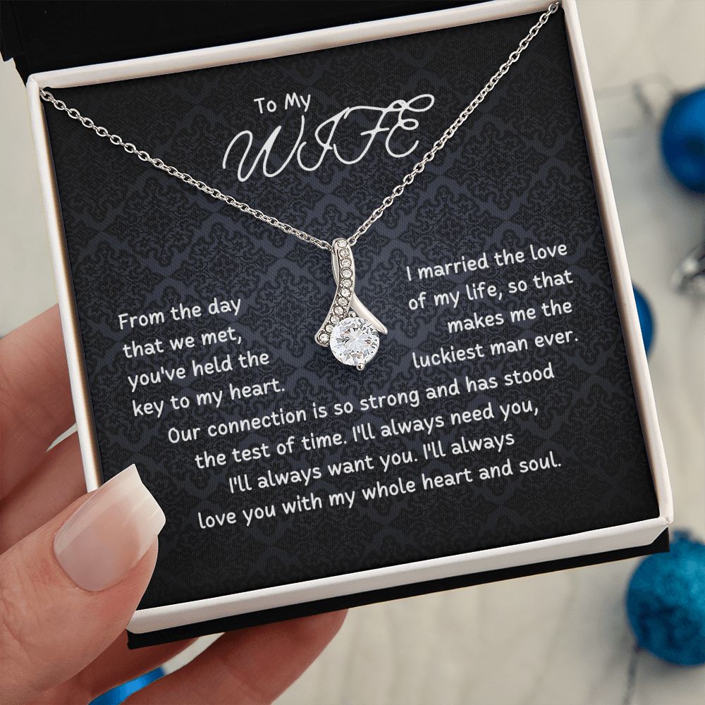 To My Wife - You've held the key to my heart