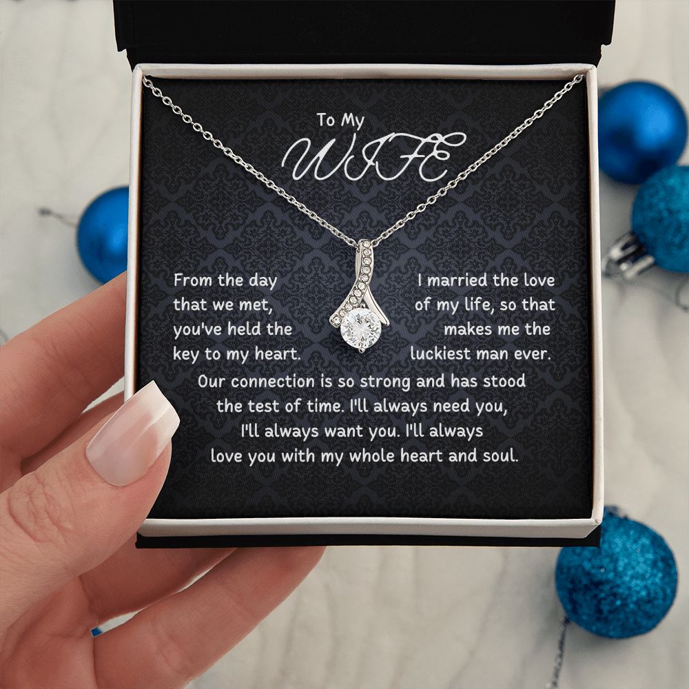 To My Wife - You've held the key to my heart