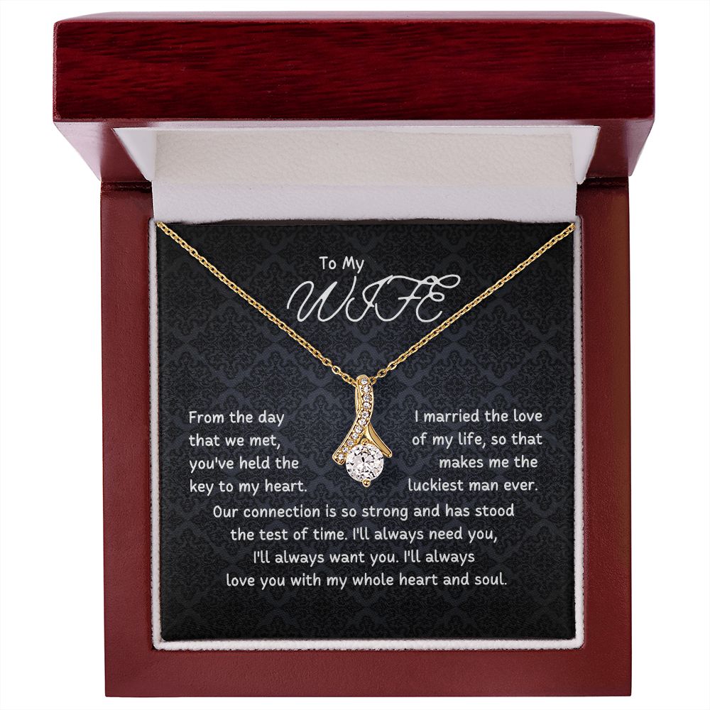 To My Wife - You've held the key to my heart