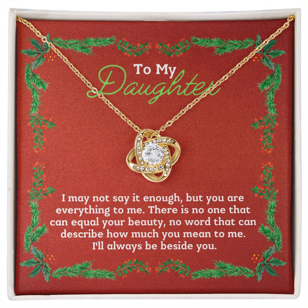 To My Daughter - I'll always be beside you