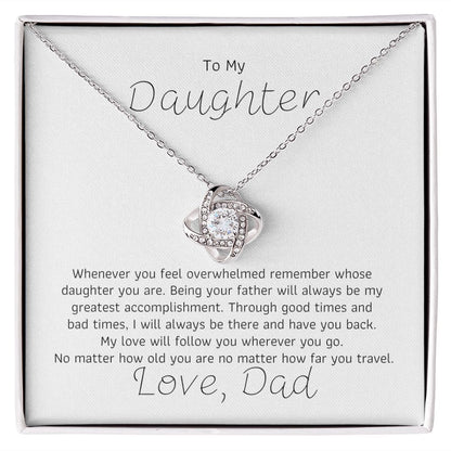To My Daughter - Whenever you feel overwhelmed