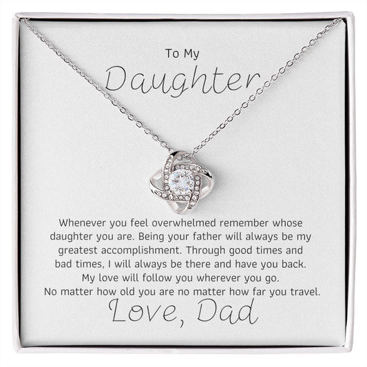 To My Daughter - Whenever you feel overwhelmed