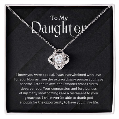 To My Daughter - I knew you were special