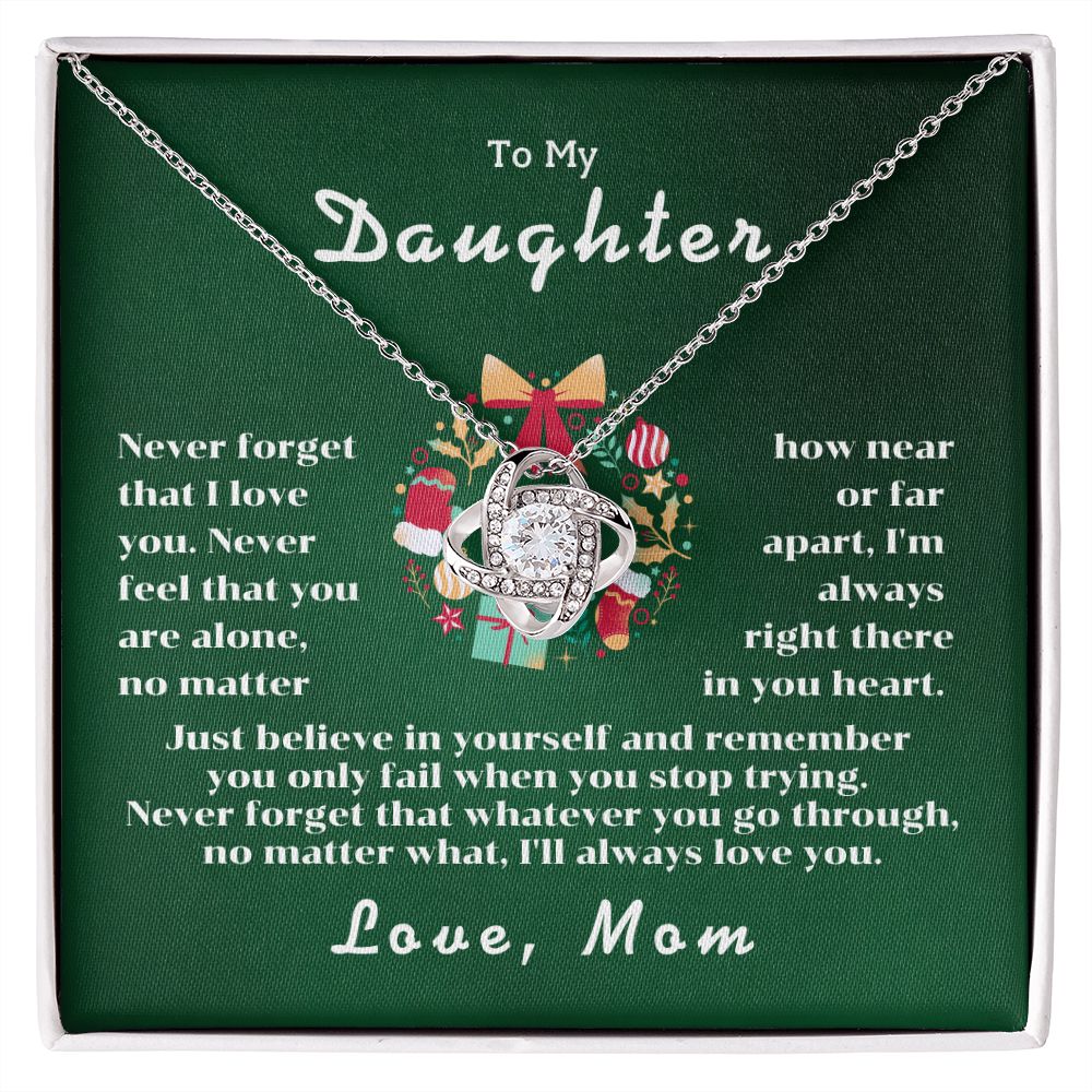 To My Daughter - Never  feel that you are alone