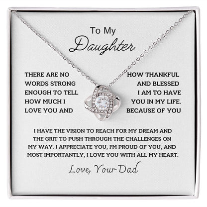 To My Daughter - Thankful and Blessed to you