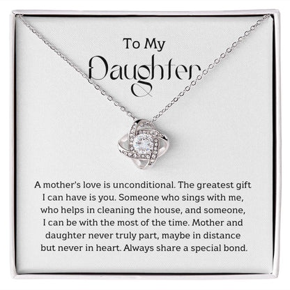 To My Daughter - A mother's love is unconditional
