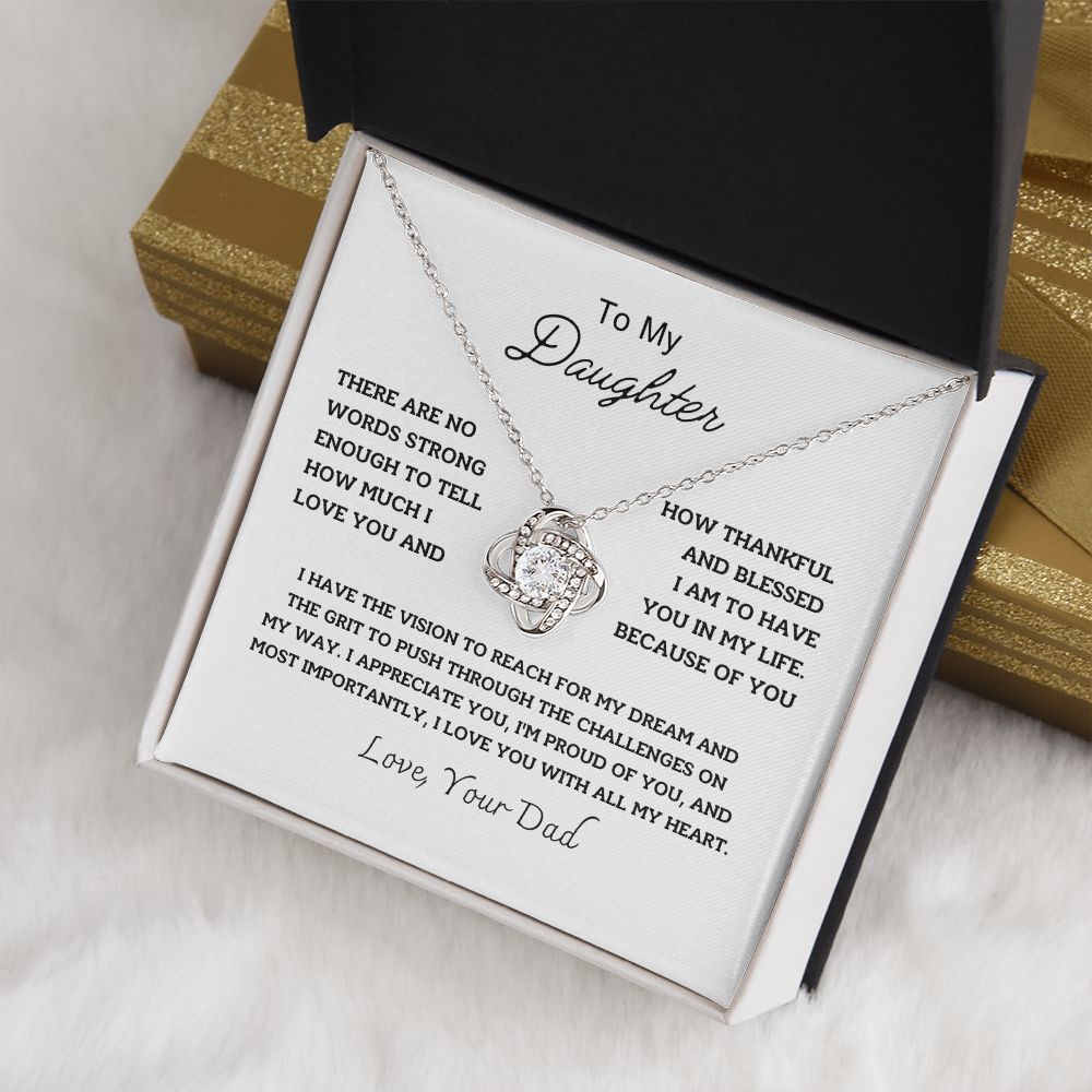 To My Daughter - Thankful and Blessed to you
