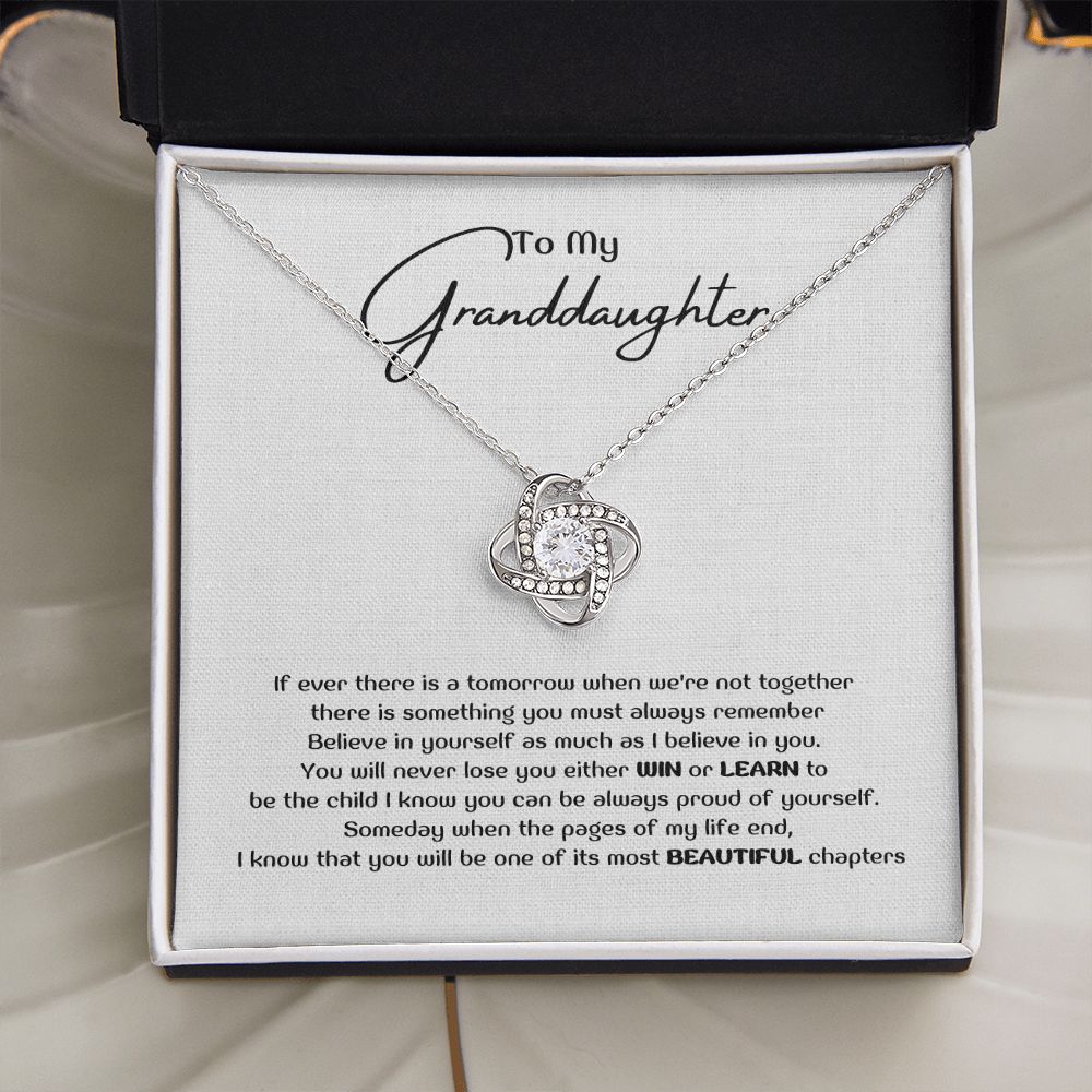 To My Granddaughter - If ever there is a tomorrow