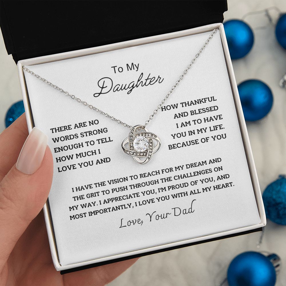 To My Daughter - Thankful and Blessed to you