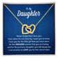 To My Daughter - Never forget that I love you