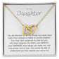 To My Daughter - You are the best of all the things my hands have held.