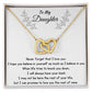 To My Daughter - Never Forget That I Love You