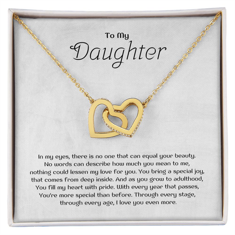 To My Daughter - No one can equal your beauty