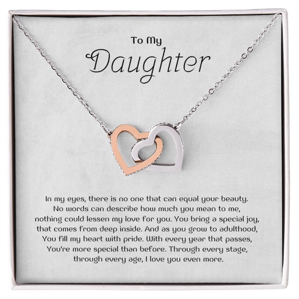 To My Daughter - No one can equal your beauty