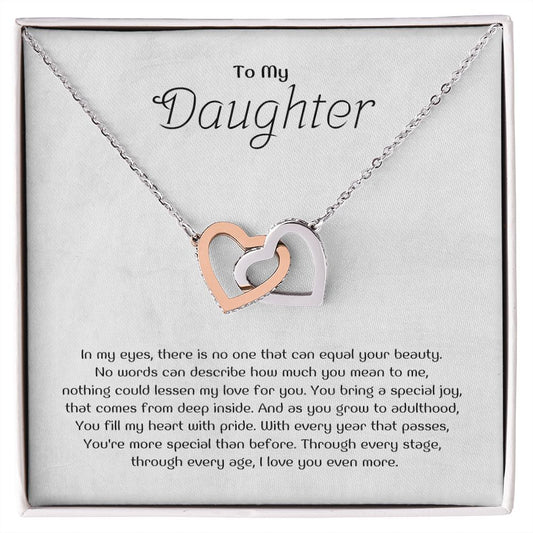 To My Daughter - No one can equal your beauty