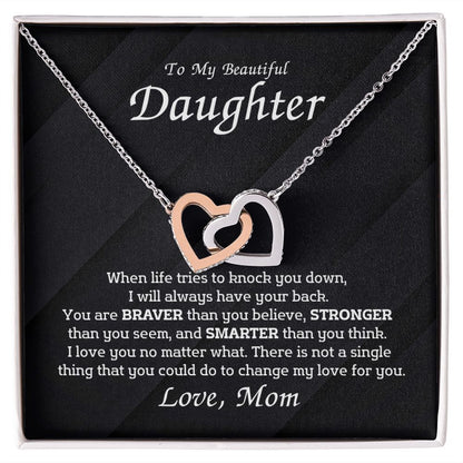 To My Beautiful Daughter - When life tries to knock you down,