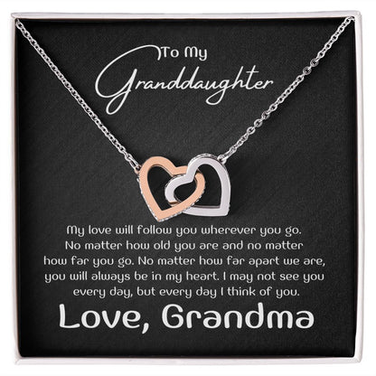 To My Granddaughter - My love will follow you