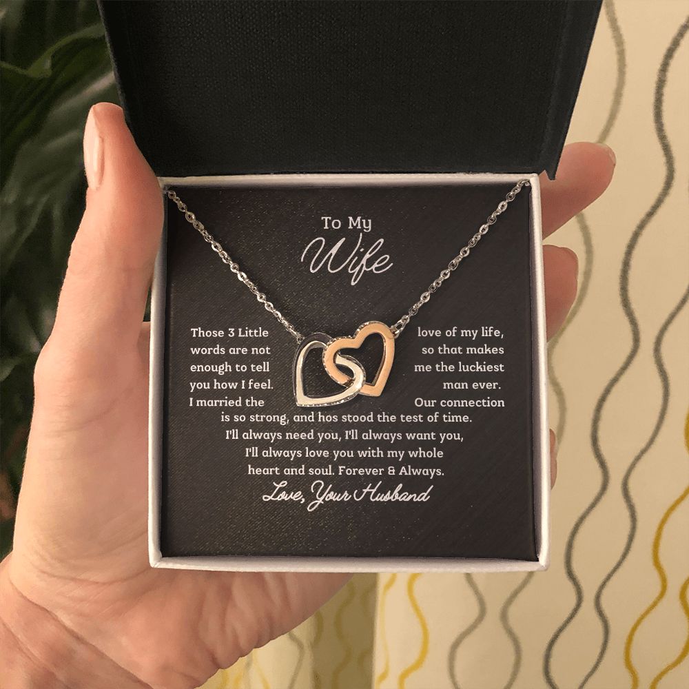 To My Wife - I'm the luckiest man ever.