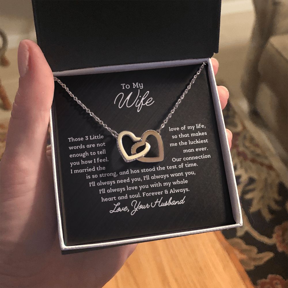 To My Wife - I'm the luckiest man ever.