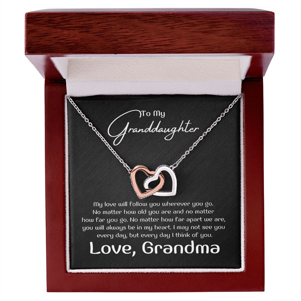 To My Granddaughter - My love will follow you