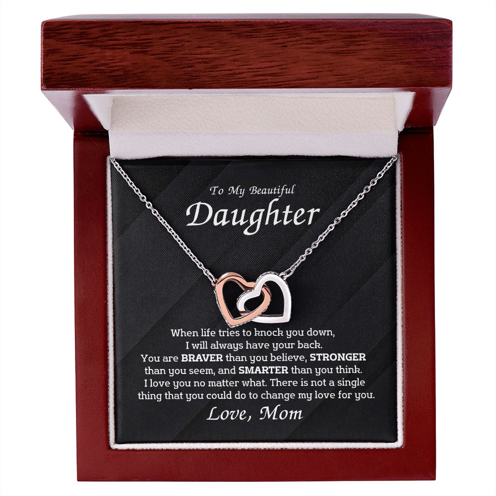 To My Beautiful Daughter - When life tries to knock you down,