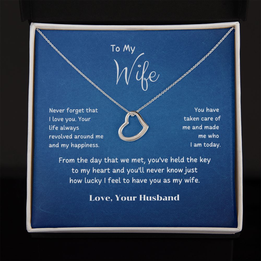 To My Wife - Your life always revolved around me