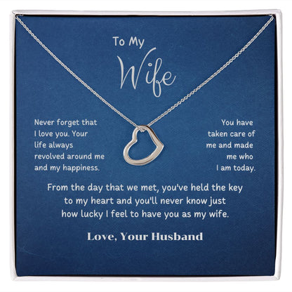 To My Wife - Your life always revolved around me