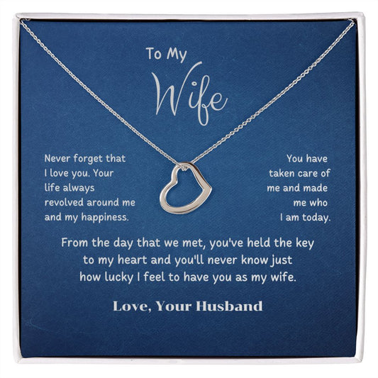 To My Wife - Your life always revolved around me