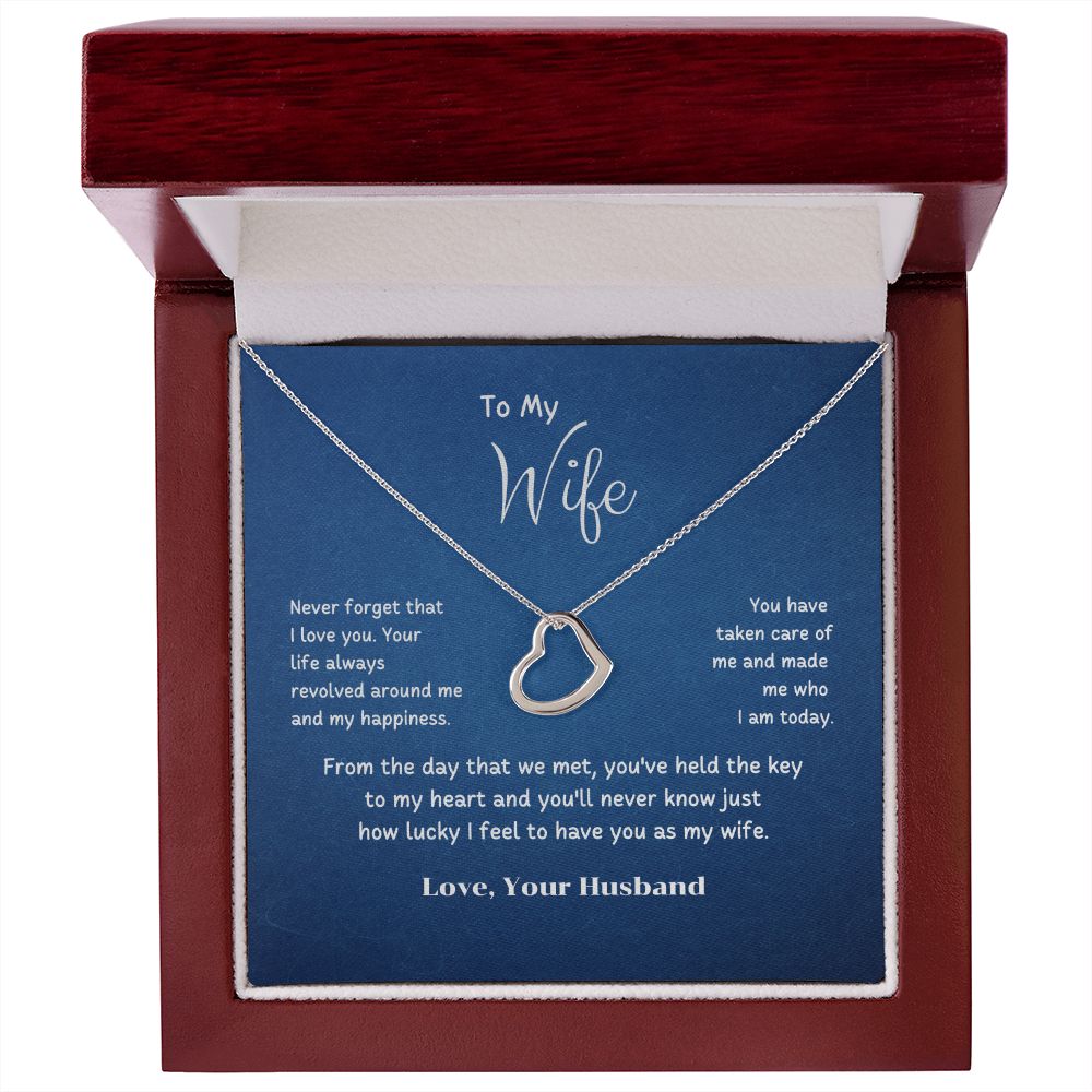 To My Wife - Your life always revolved around me