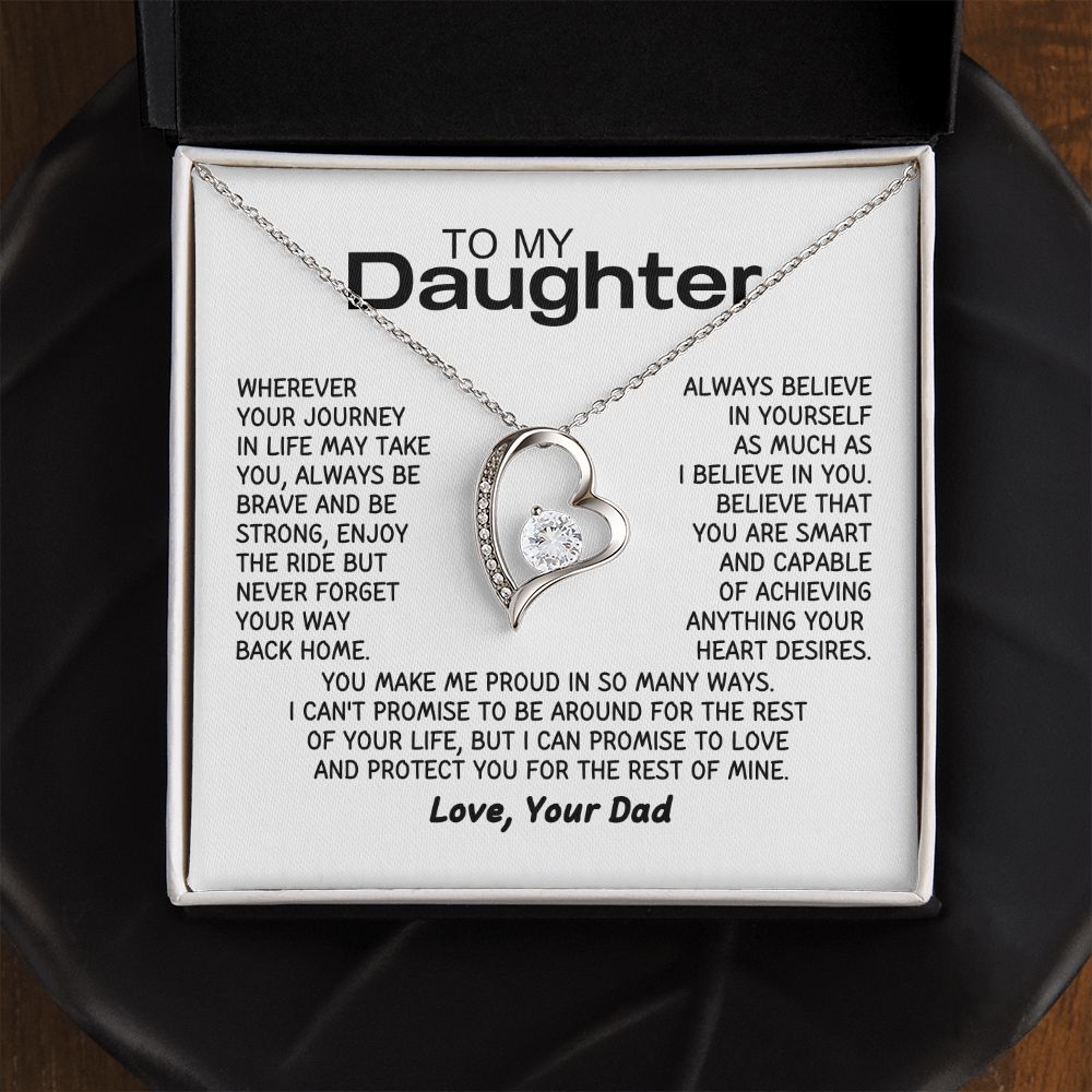 To My Daughter - I CAN PROMISE TO LOVE AND PROTECT YOU FOR THE REST OF MINE