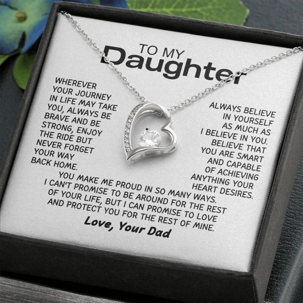 To My Daughter - I CAN PROMISE TO LOVE AND PROTECT YOU FOR THE REST OF MINE