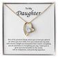 To My Daughter - One of the greatest things about you is how you adored